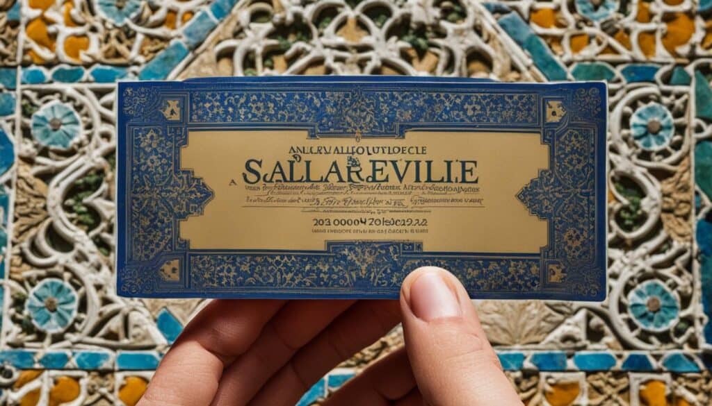 Alcázar of Seville tickets