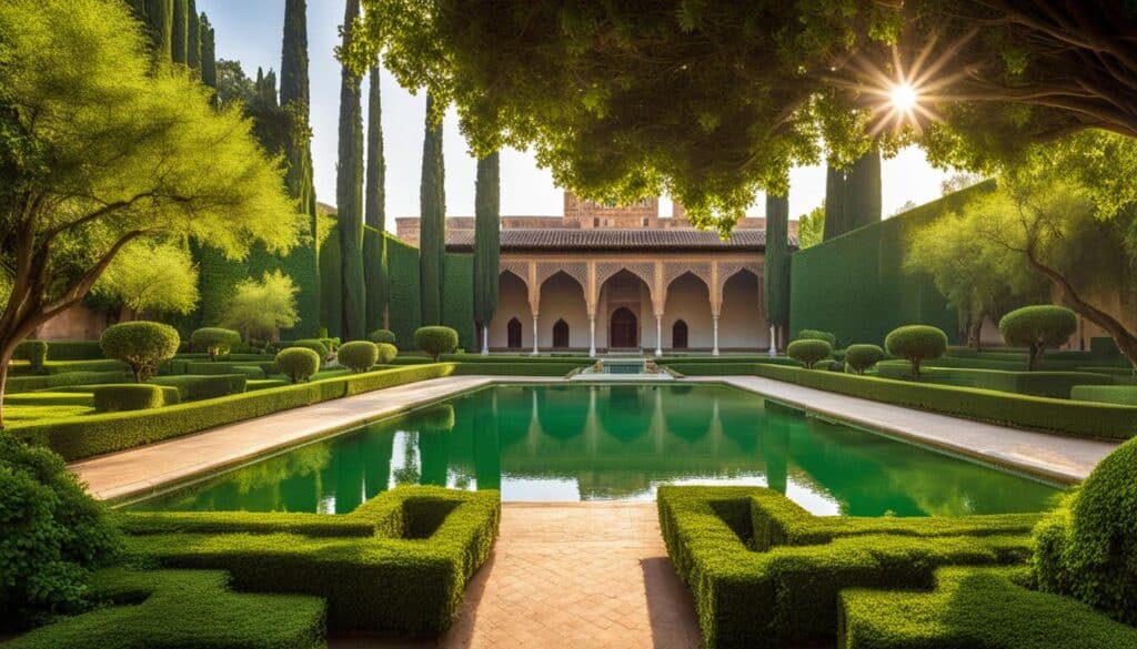 Alhambra gardens