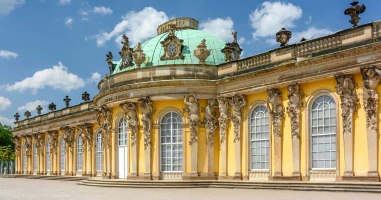 Sanssouci palace, germany - exterior view