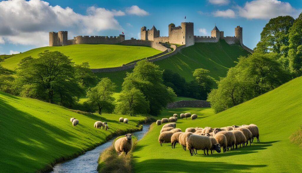 castles in wales