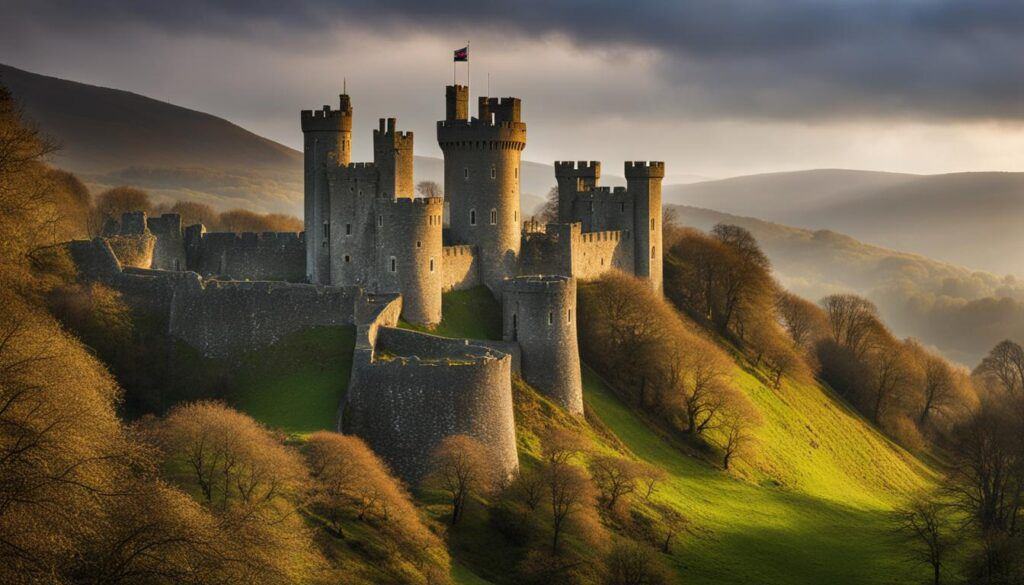 medieval castles wales