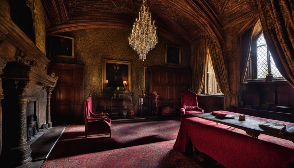 secret room of Glamis Castle