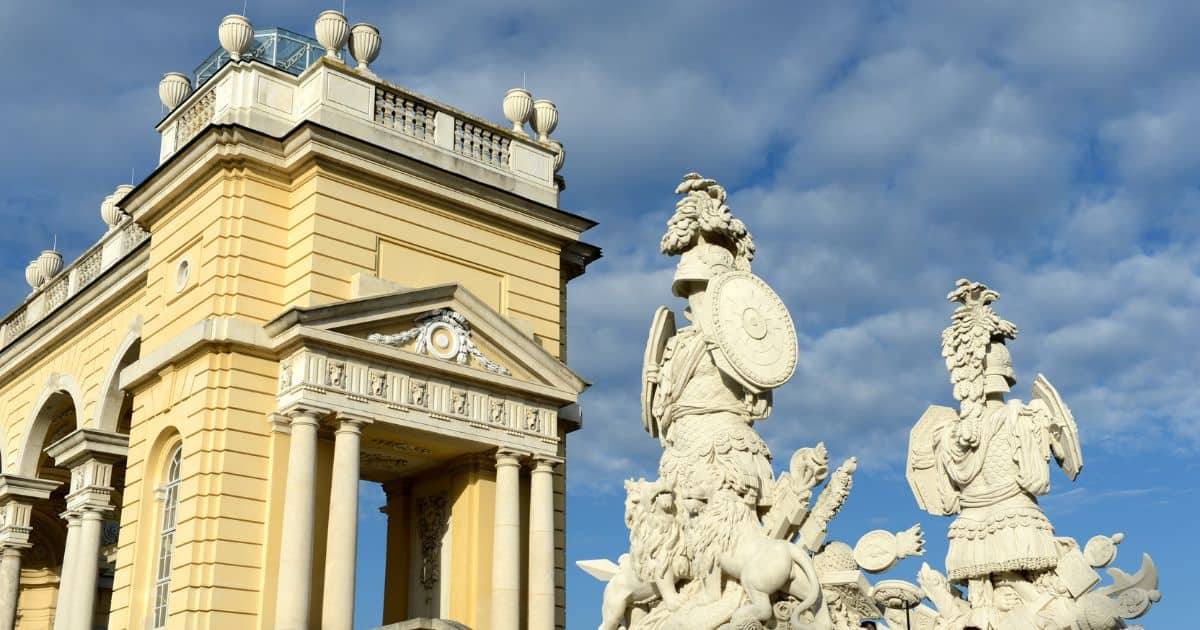 schonbrunn palace, one of many beautiful castles in austria