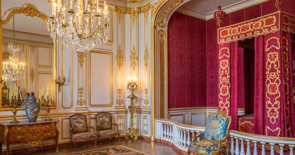 chateau de chambord, france - interior view