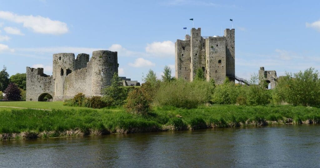 trim castle, ireland - exterior view