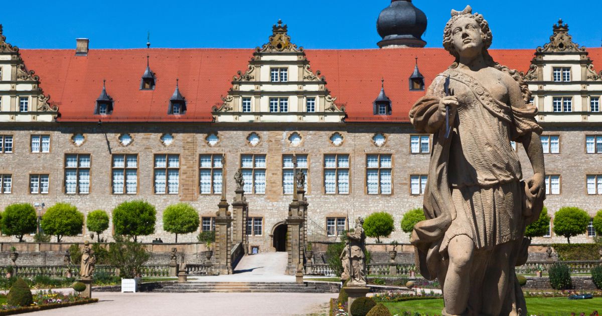 schloss weikersheim, germany - exterior view