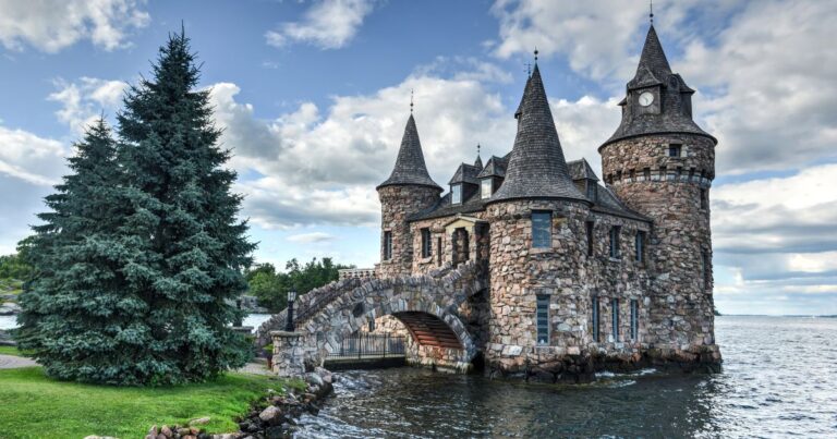power house of boldt castle in New York